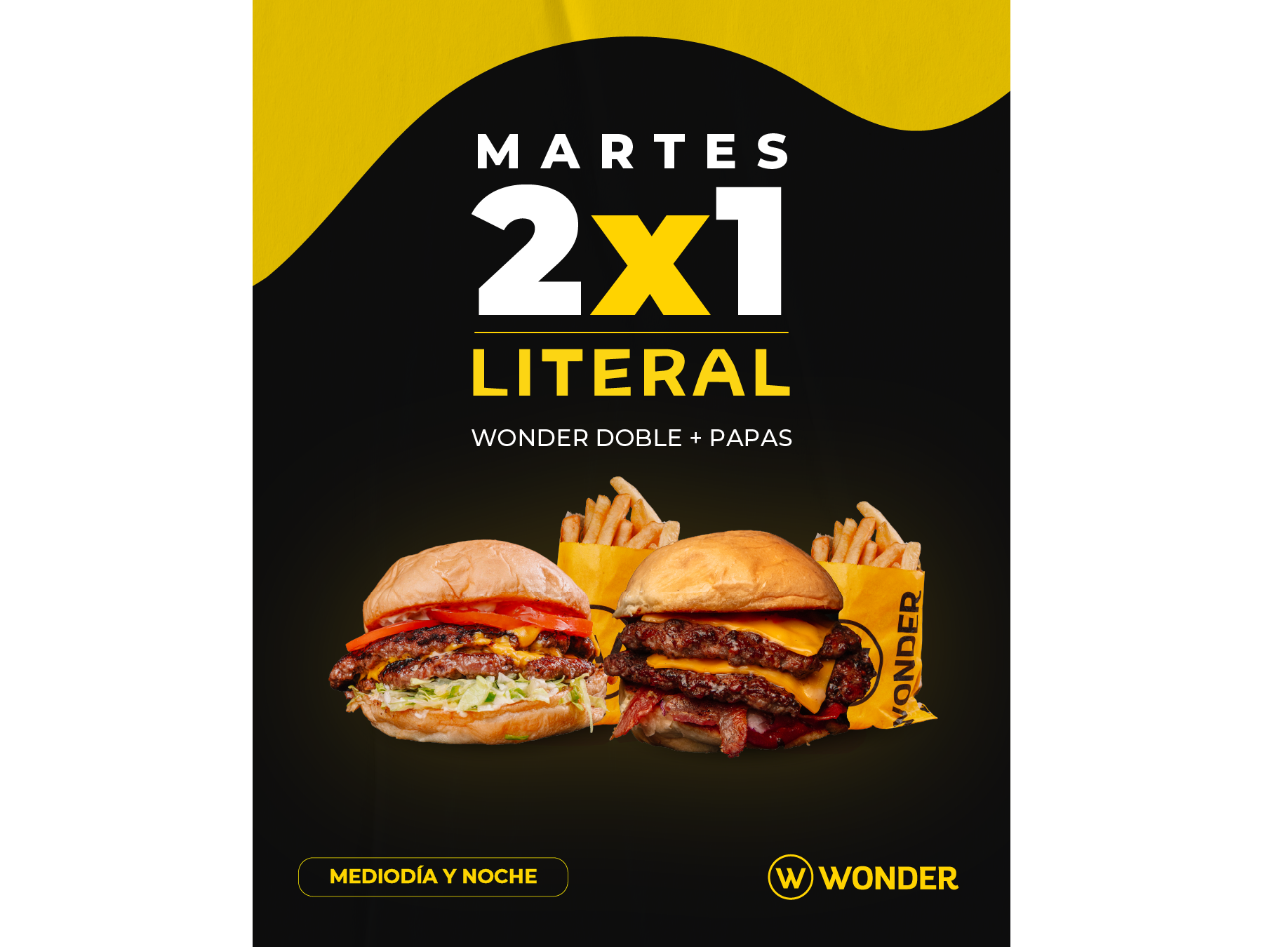 MARTES DE 2x1 LITERAL