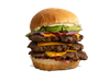 Hamburguesa Triple con Papas