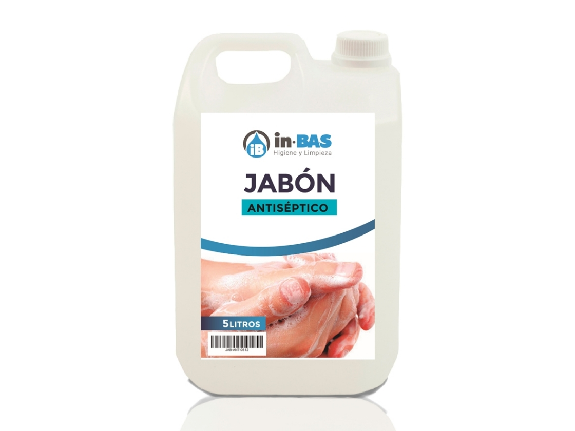 JABON ANTISÉPTICO PARA MANOS (bidon x5 lt)COD 1134