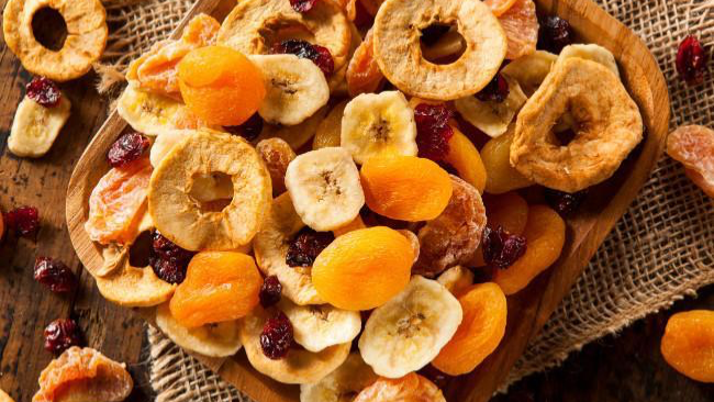 Frutas deshidratadas