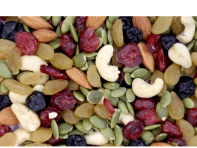 Mix con arandanos