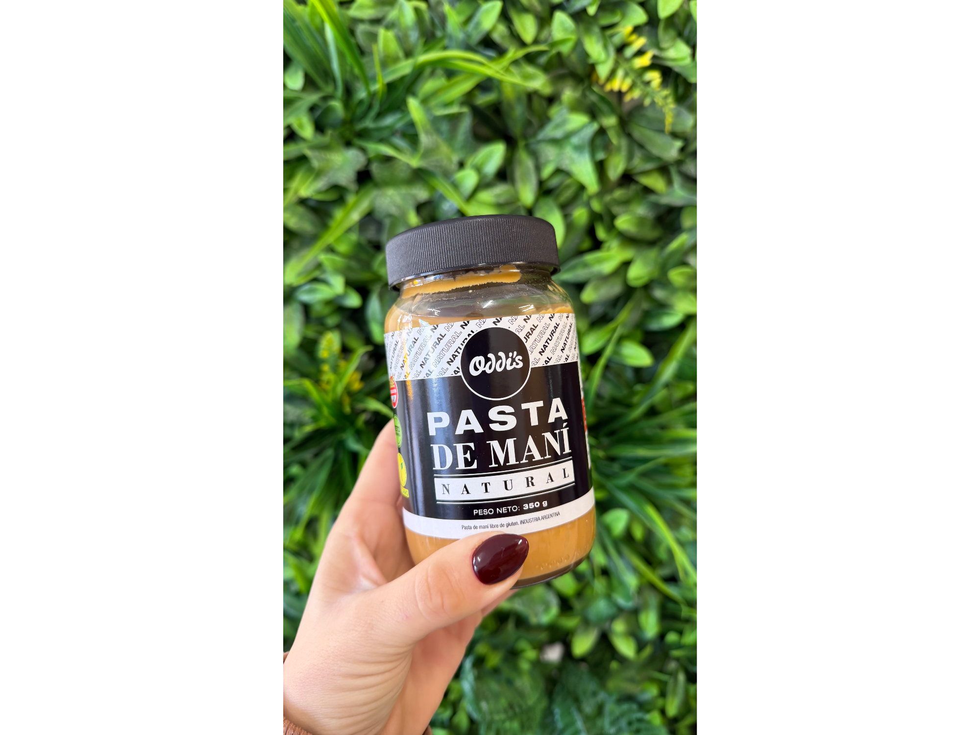 Pasta de maní natural 350gr