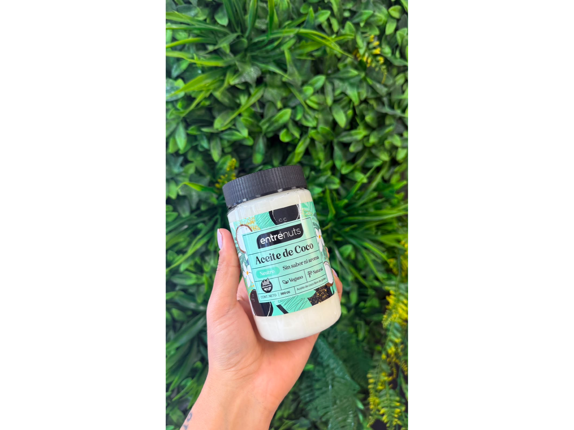 Aceite de coco Entrenuts 360gr