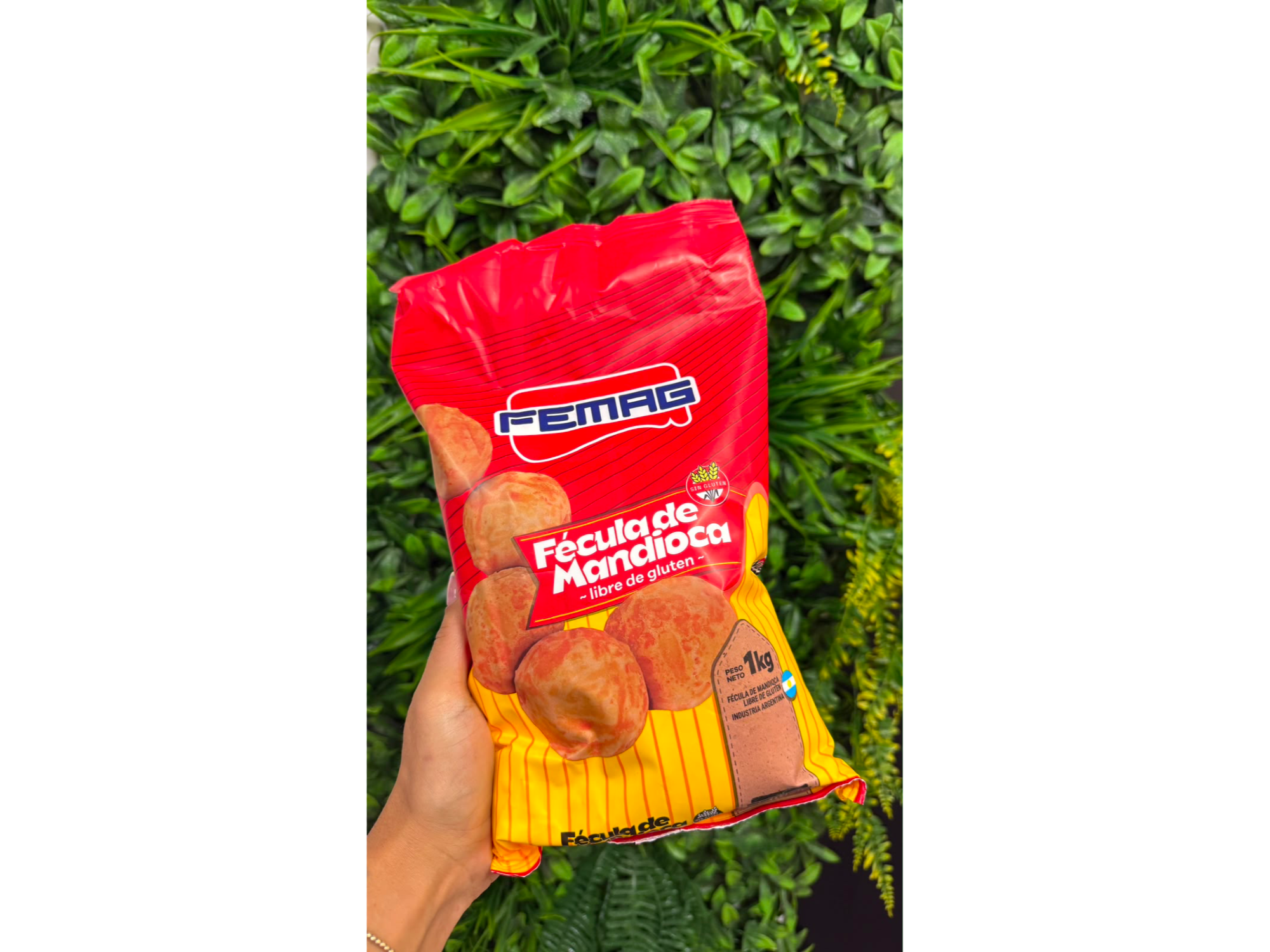 Fécula de mandioca 1kg