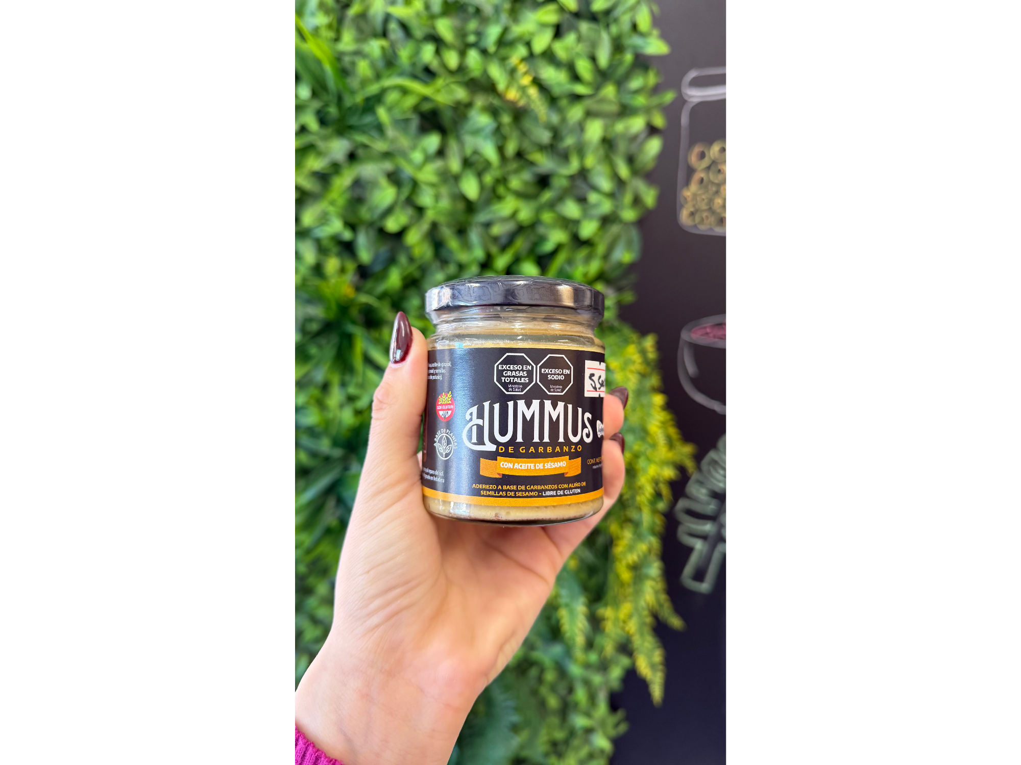 Hummus de garbanzo