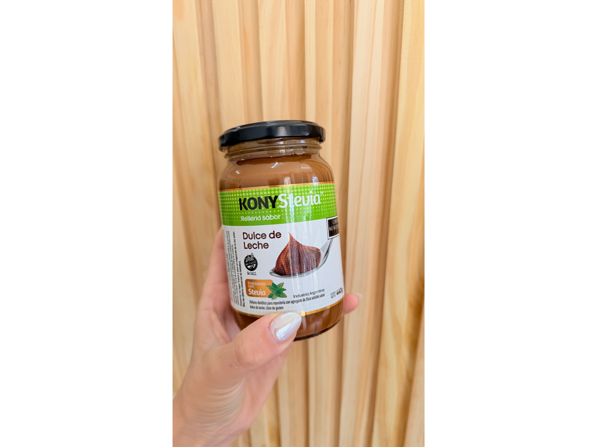 Dulce de leche kony Stevia 440gr