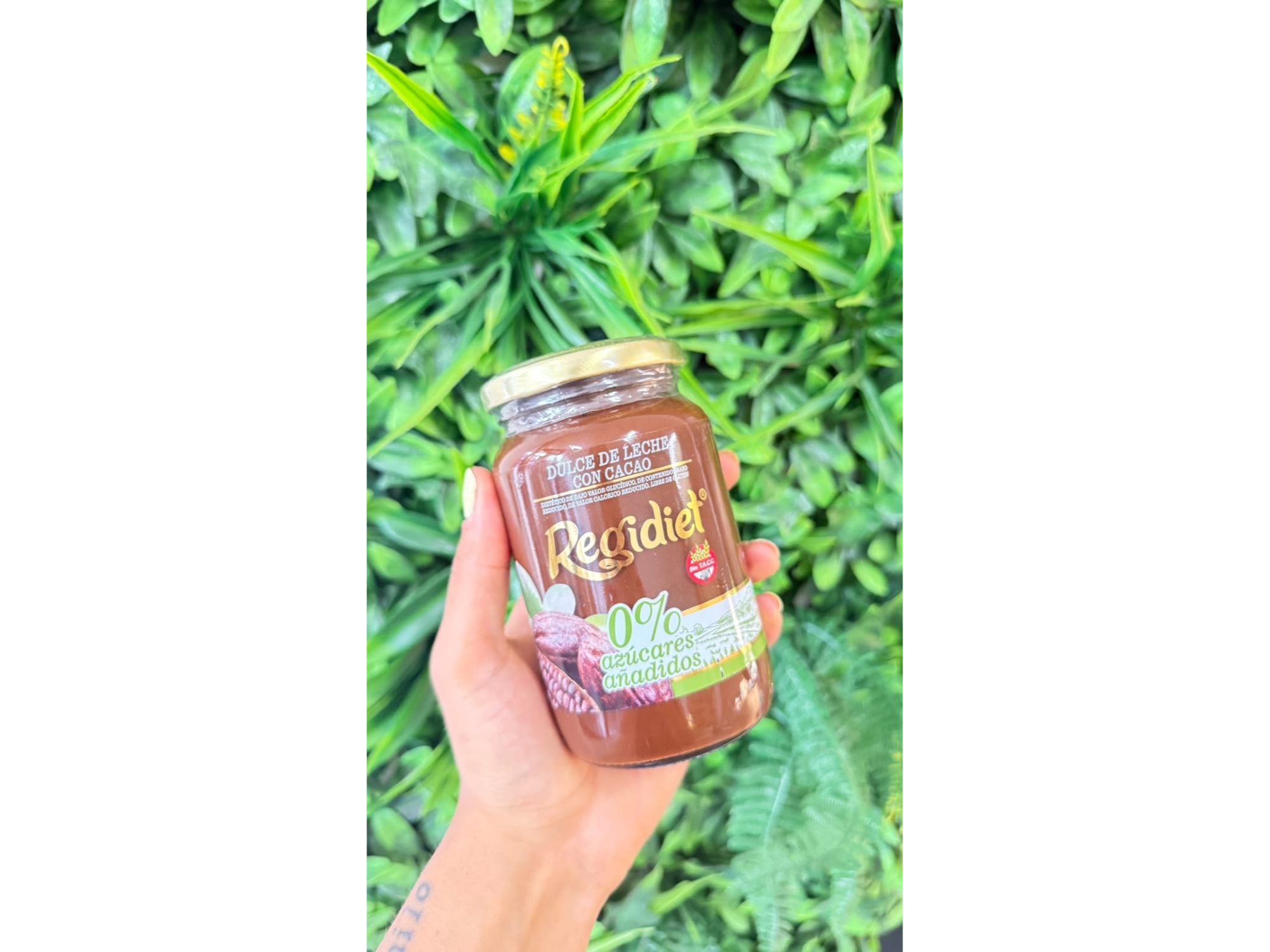 Dulce de leche con cacao