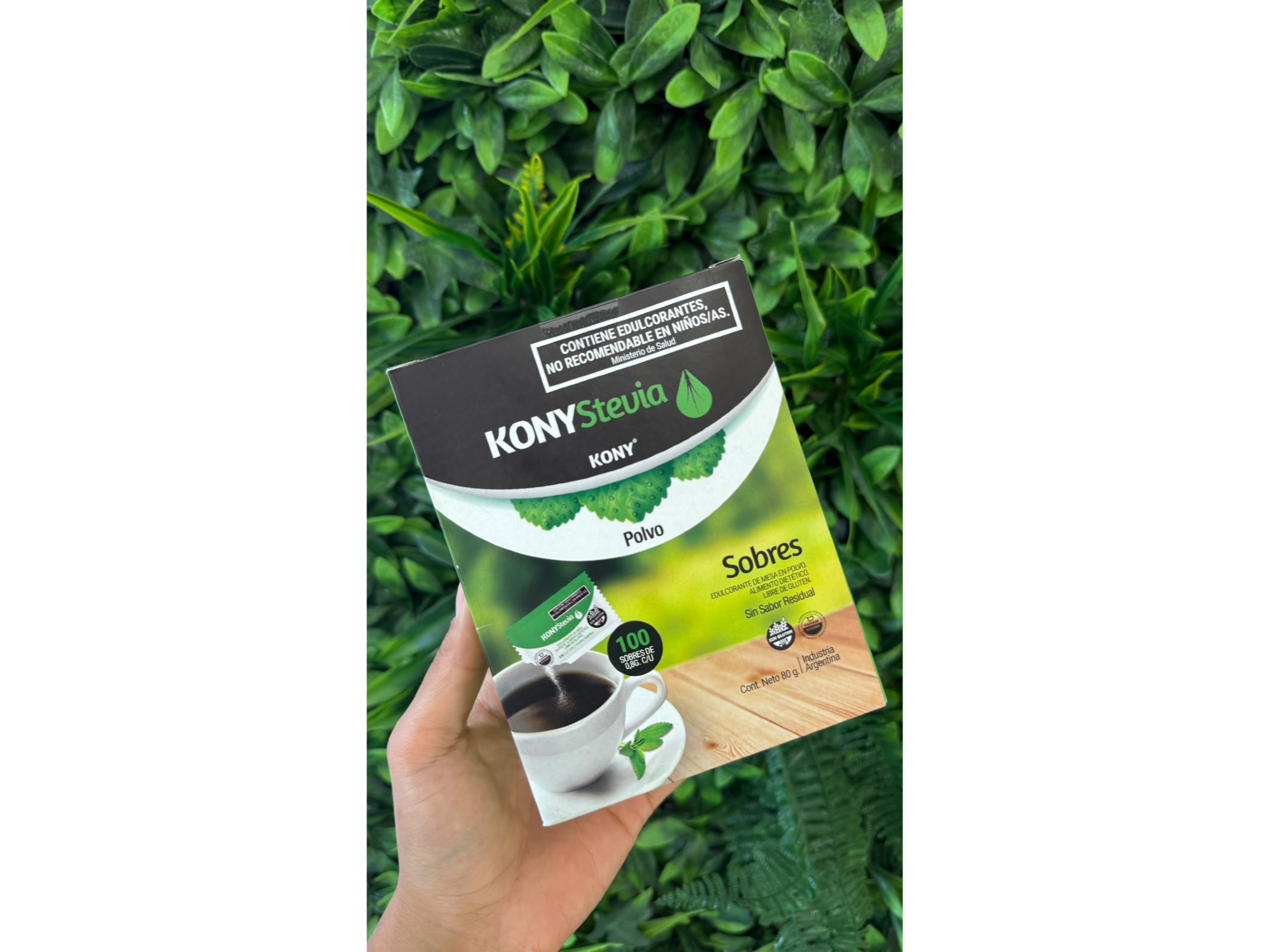 Stevia en sobre 100uni Kony