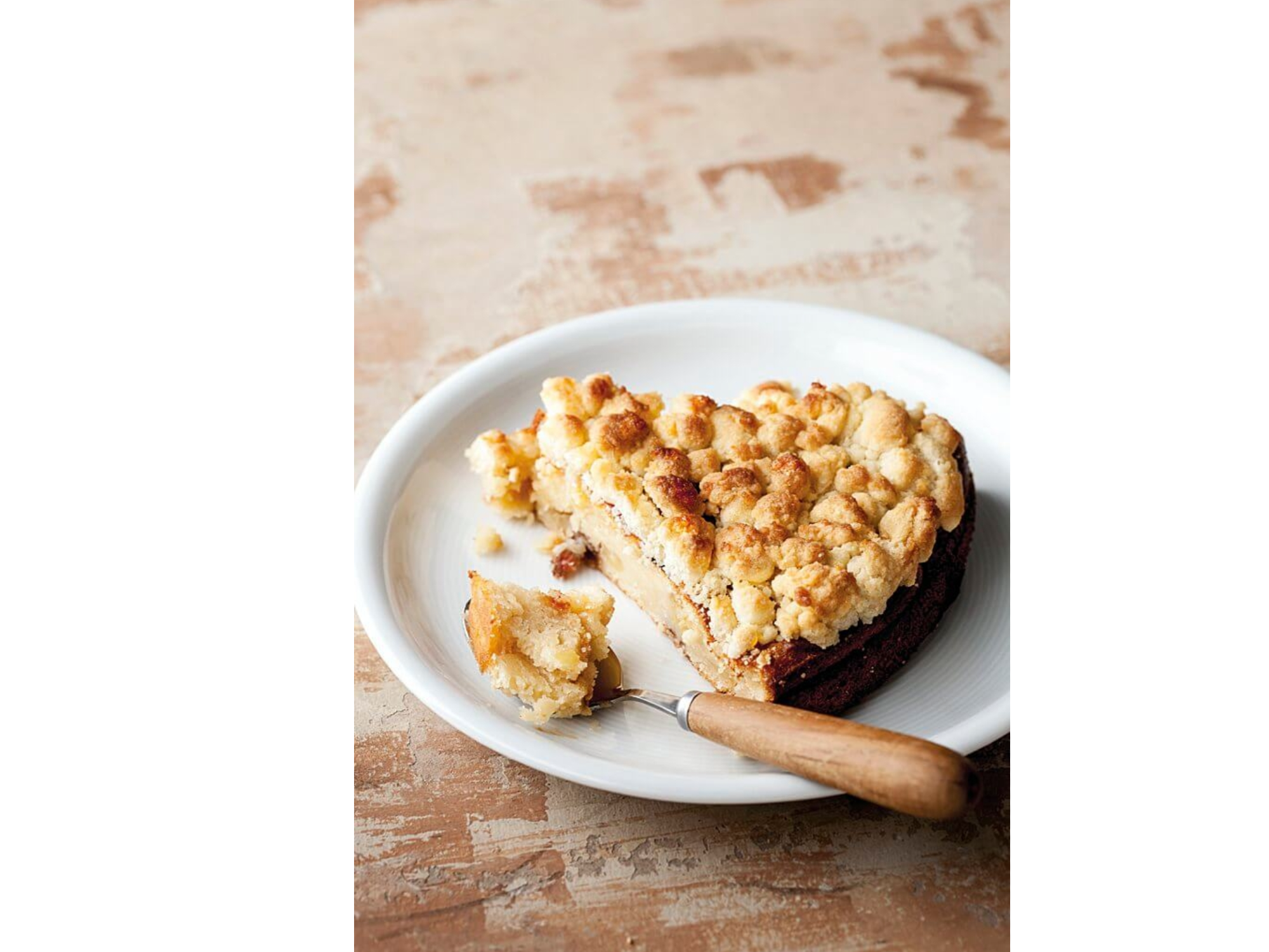 TARTA CRUMBLE DE MANZANA