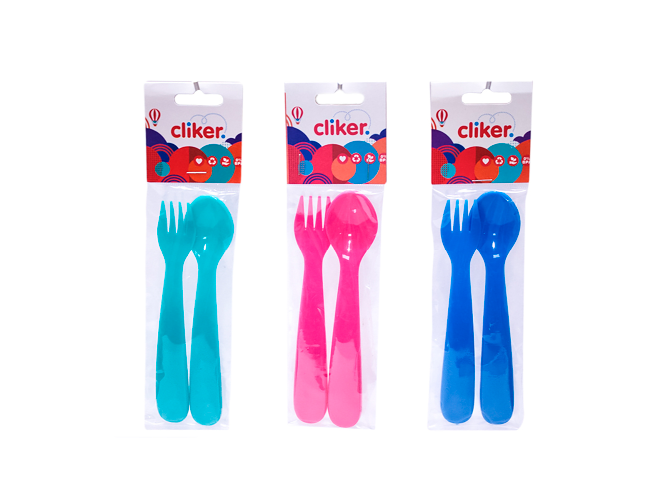 1001 Cubiertos infantiles x 2 SURTIDO (en bolsa)