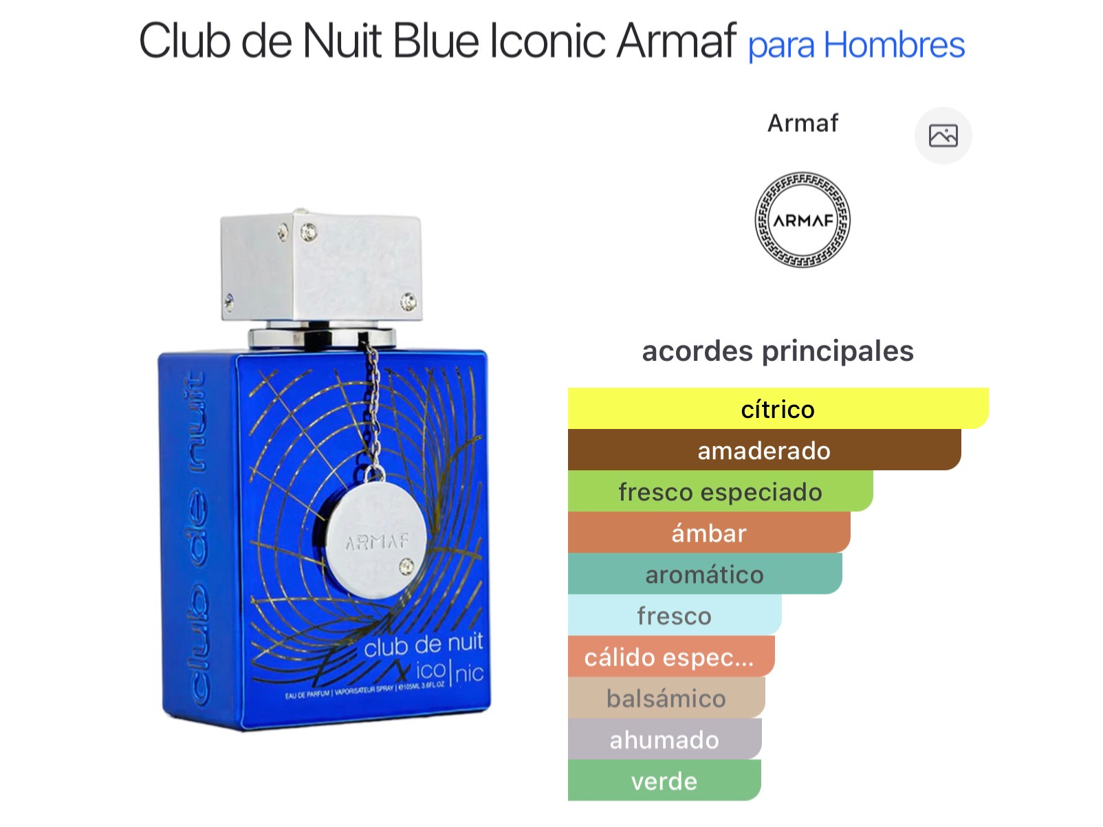 ARMAF CLUB DE NUIT ICONIC