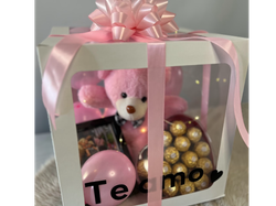 SORPRESA ABRAZABLE (Peluche + luz en caja grande de regalo)