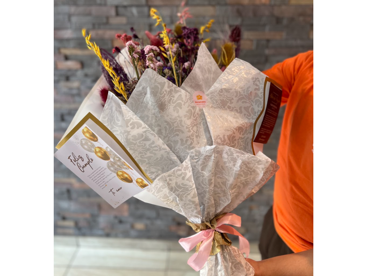 Ramo Eterno de flores preservadas