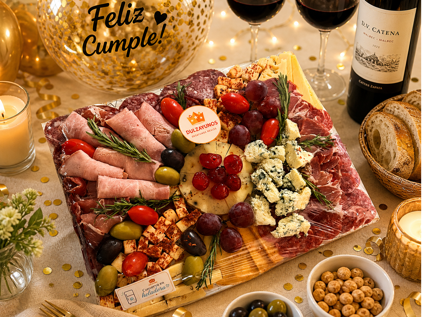 Tabla Gourmet Premium - Elegí con quienes compartirla