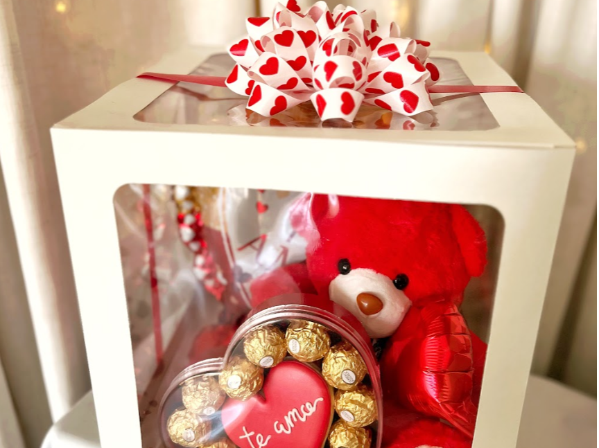 Box Amor de todas mis vidas (corazón de bombones)