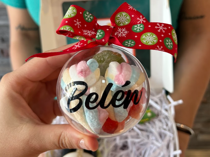 Bolita navideña personalizada (retiro por el local)