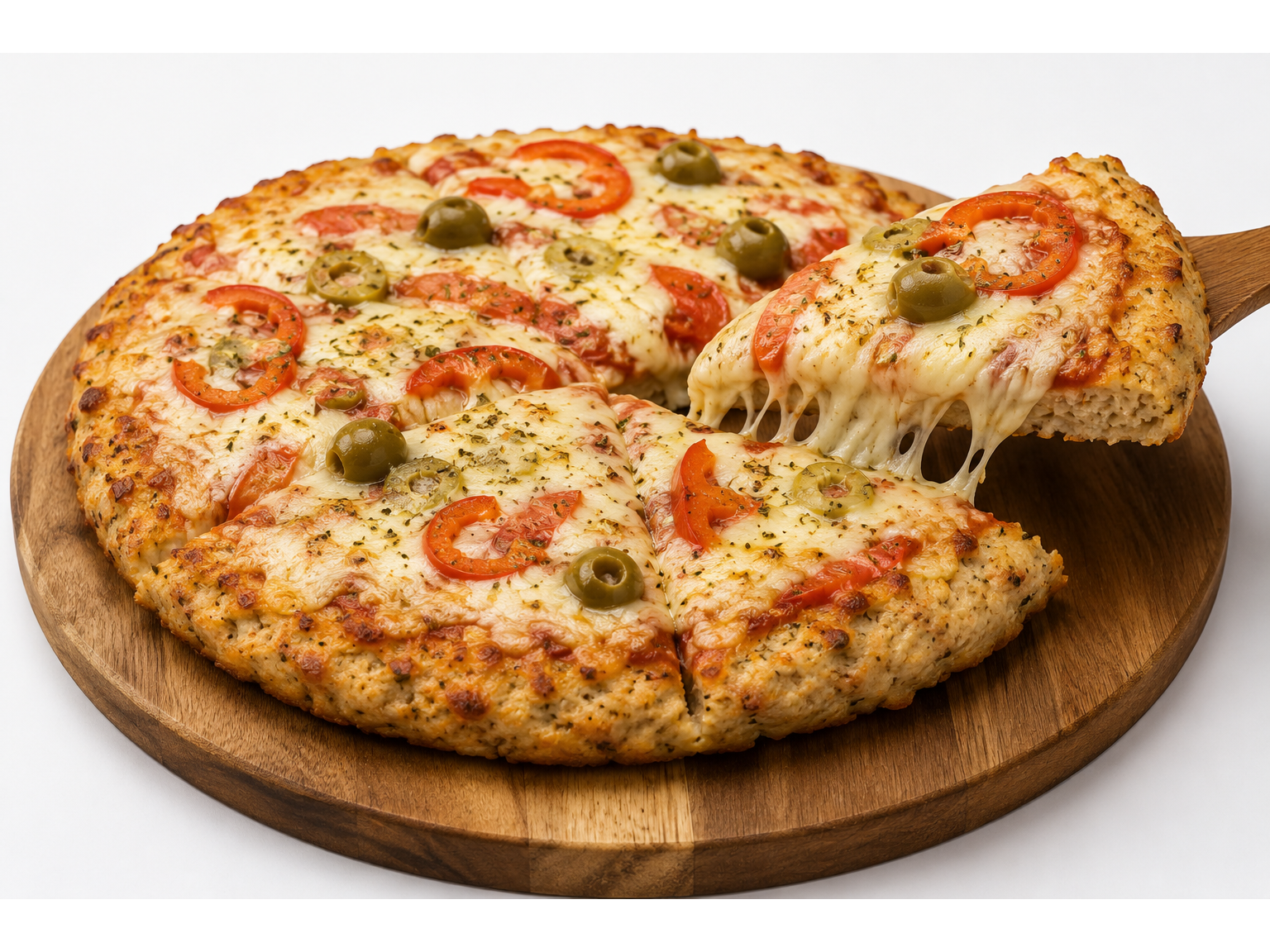 Pizza de pollo