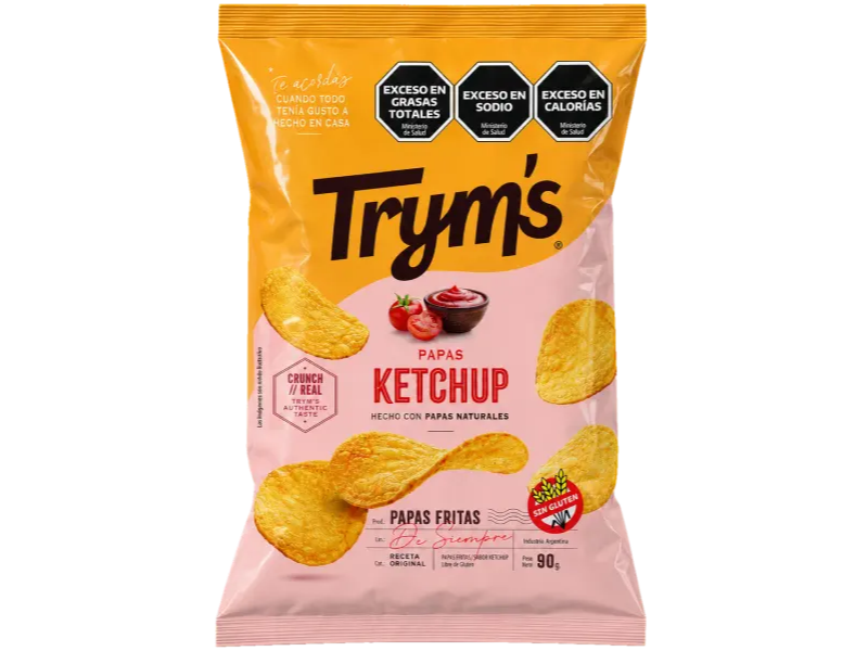 Tryms Papas Ketchup 90 g | Sin Tacc