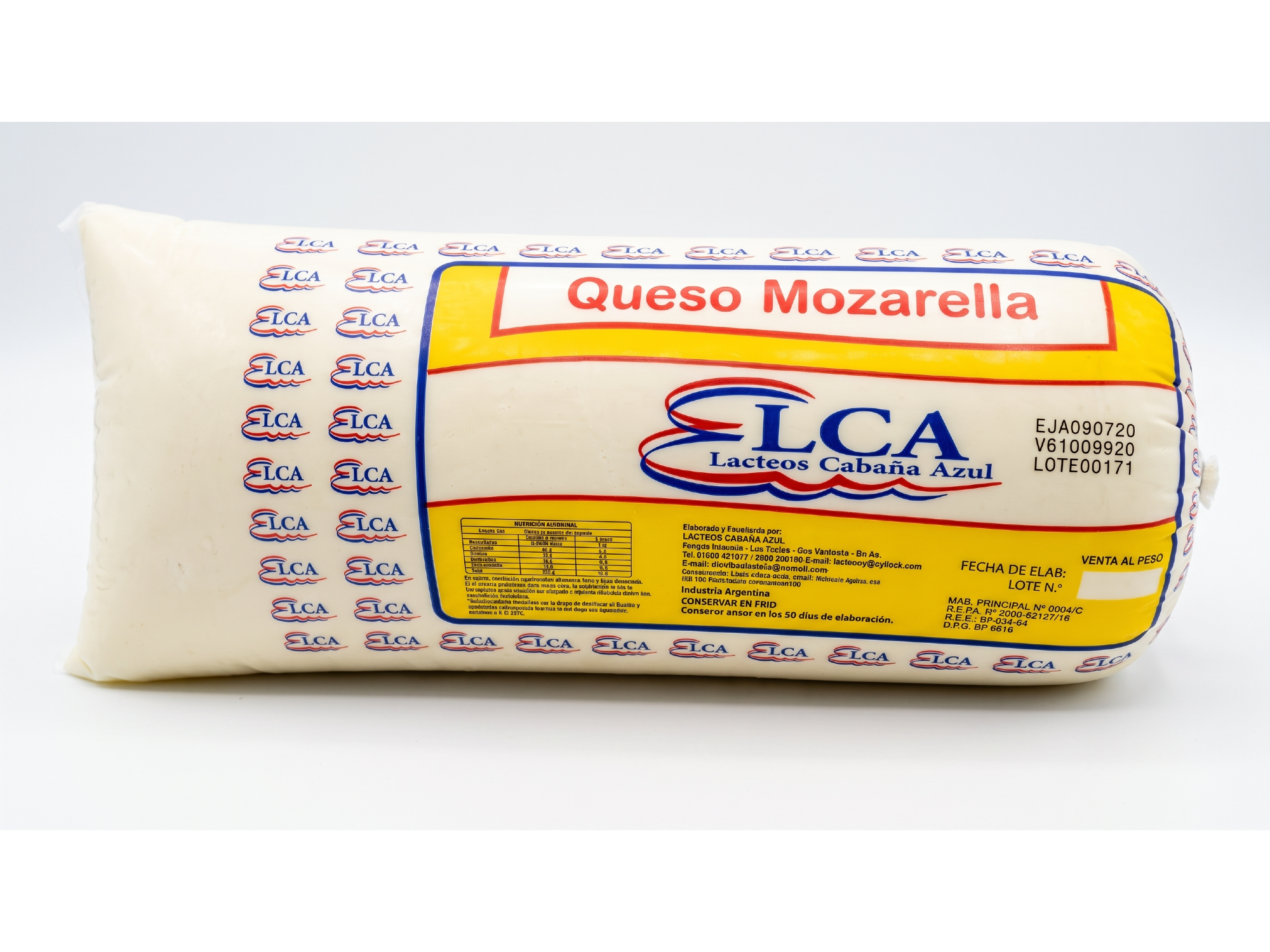 Muzarella Amarilla 10 kg