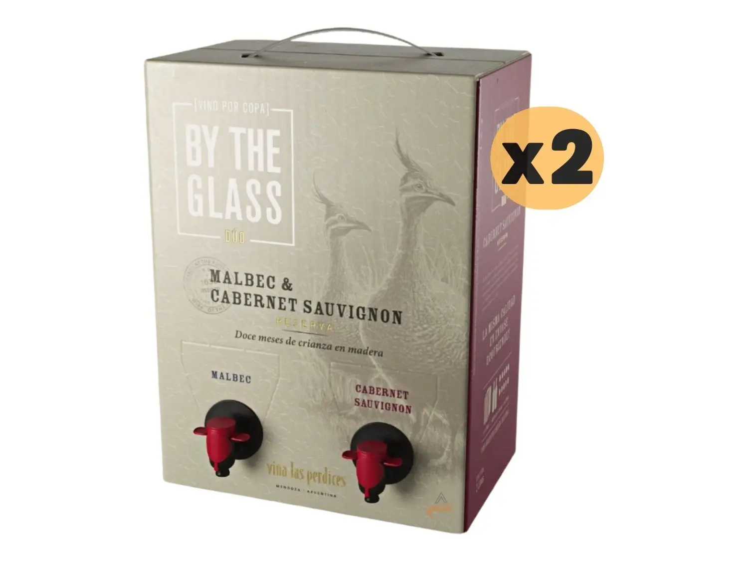 Las Perdices DUO Reserva MALBEC+CABERNET 3Lts