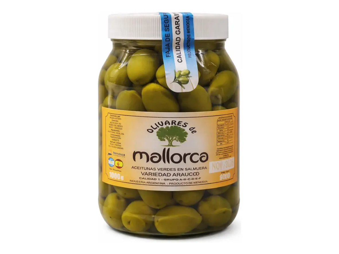 Mallorca Aceitunas Descarozadas Verdes 4 kg