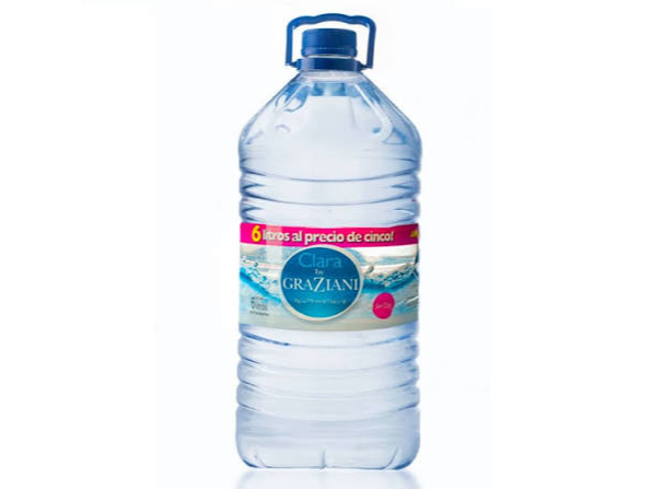 Bidon Agua 6lts. x2