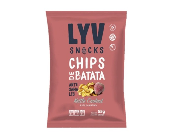 Lyv Chips de Batata x 7 | Sin Tacc