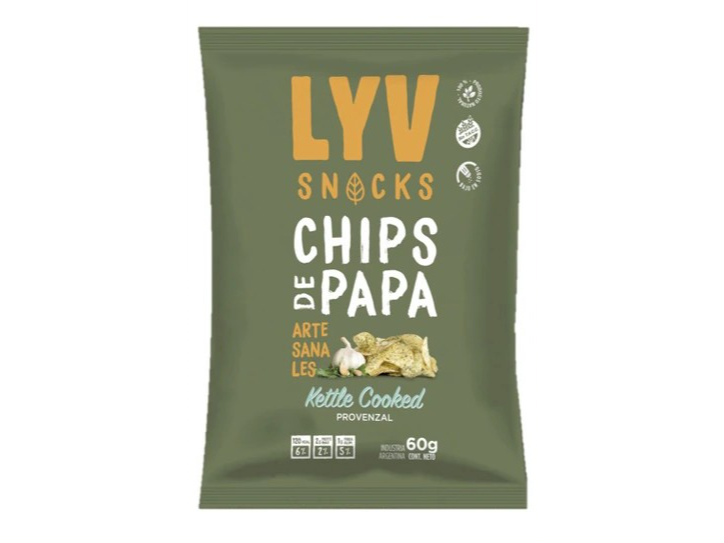 Lyv Chips de Papa y provenzal x 7 | Sin Tacc
