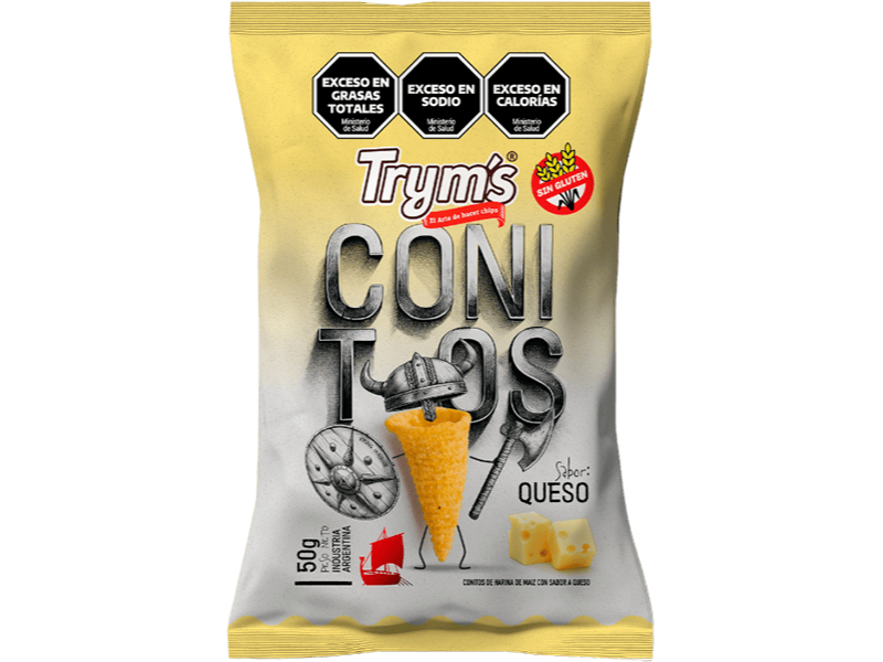 Conitos Tryms Queso 75 g | Sin Tacc
