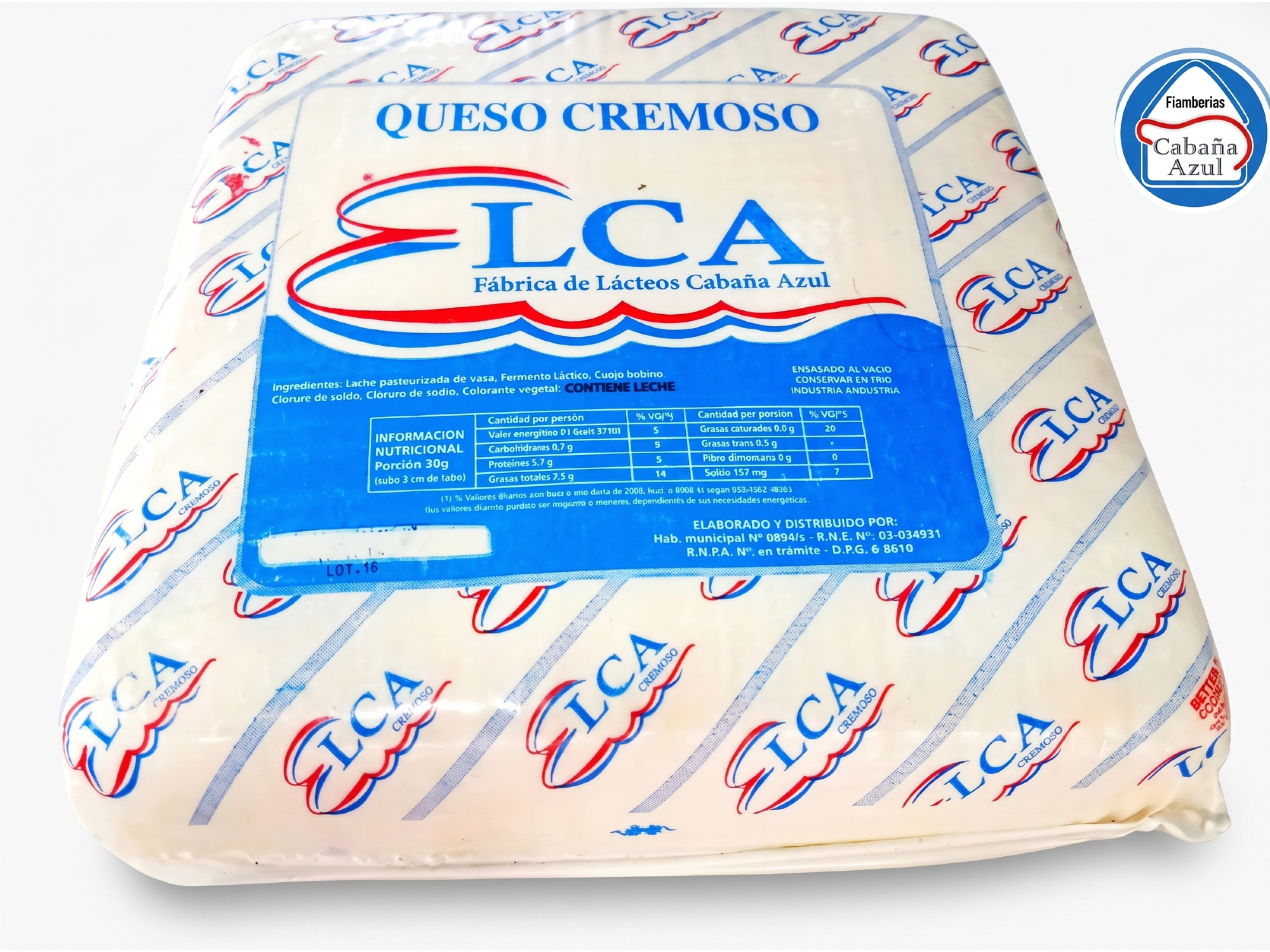 Muzarella azul 10 kg