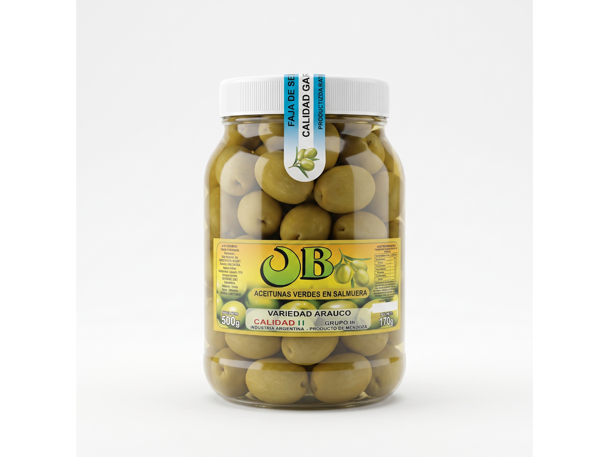 Olivícola Bauzá Aceitunas Verdes 500 g (N°0/1)