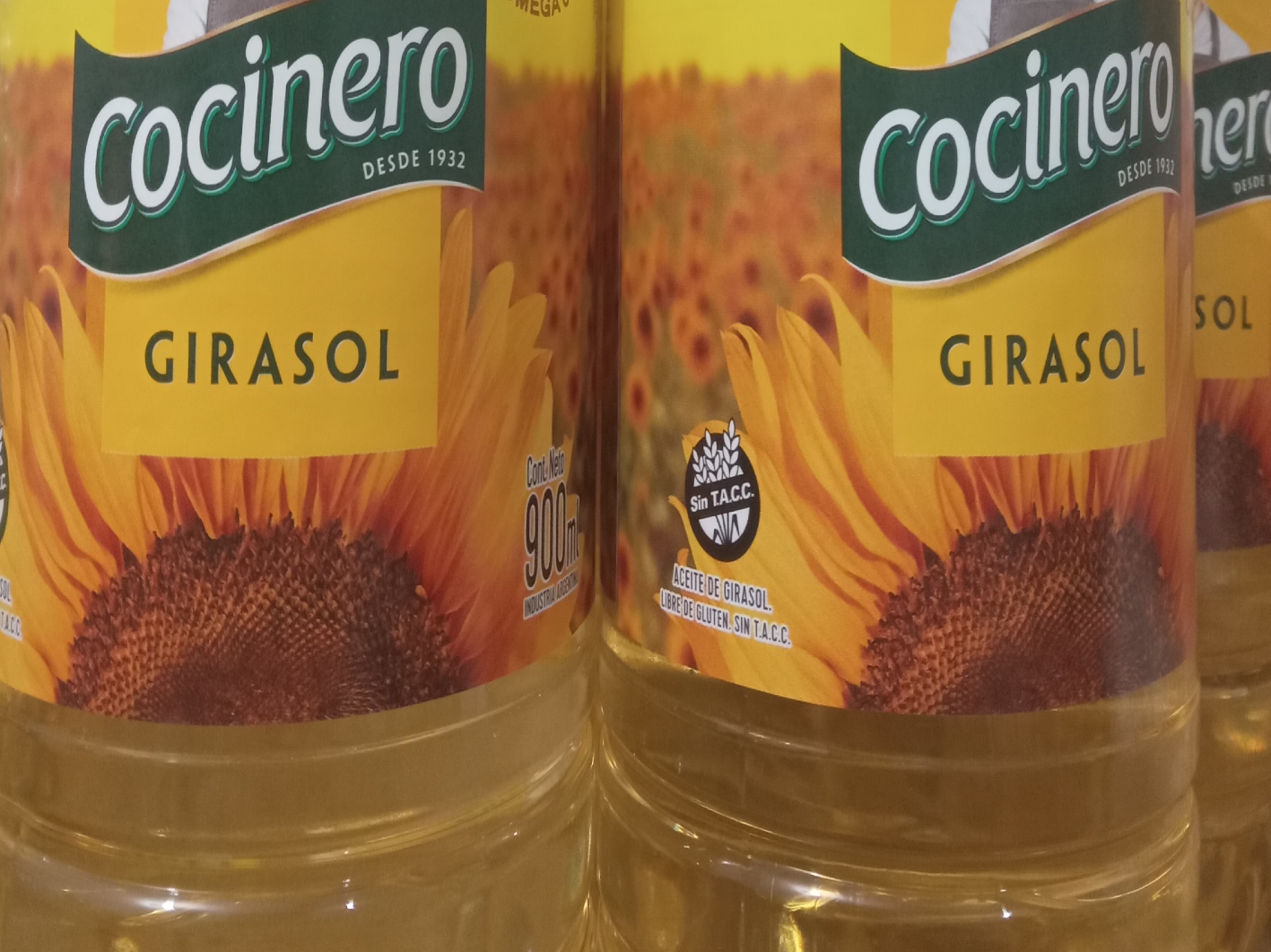 Aceite cocinero 900ml
