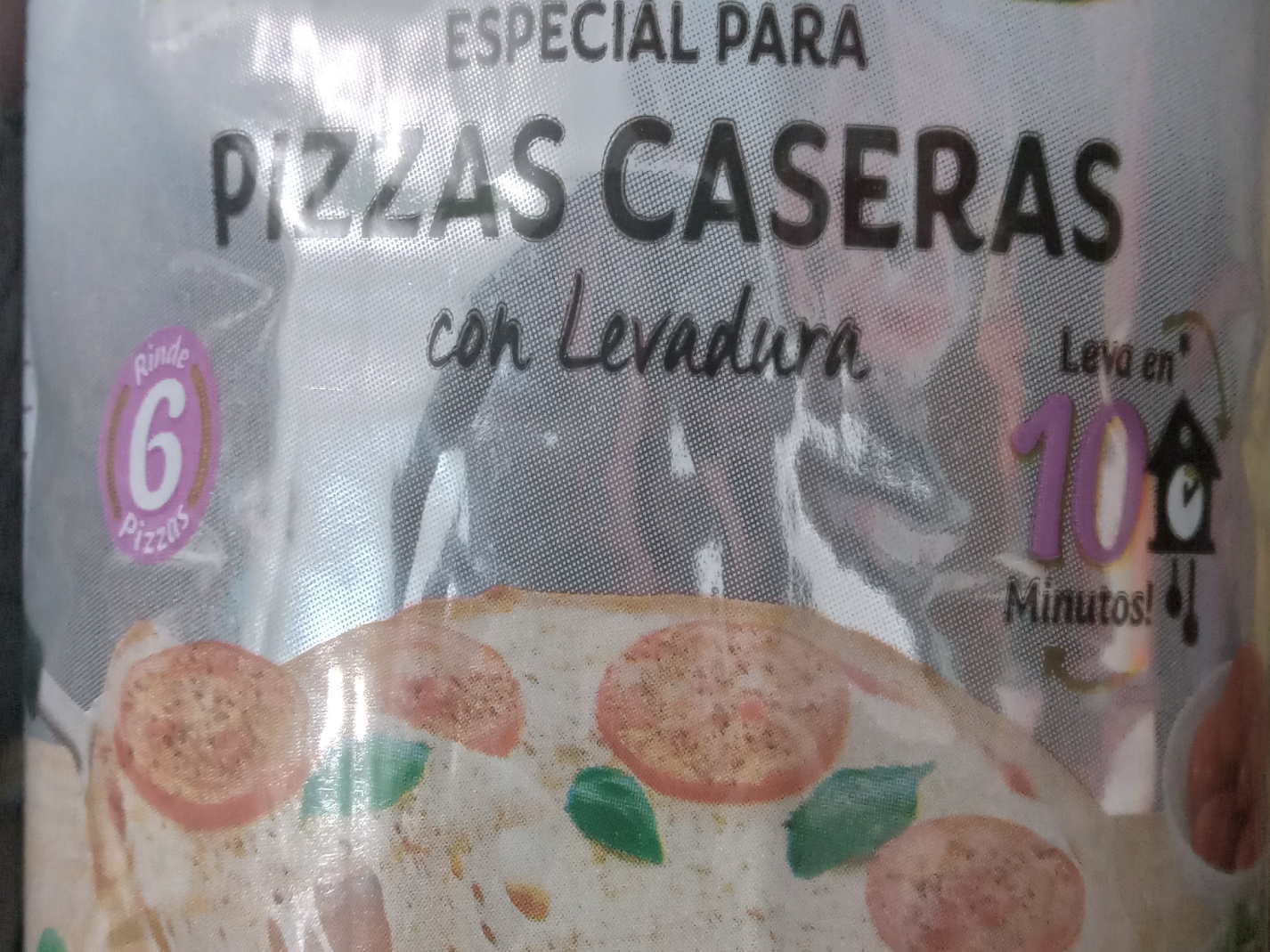 Harina para pizza pureza