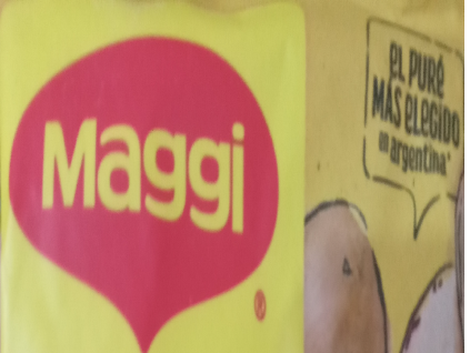 Pure papas maggi 125g
