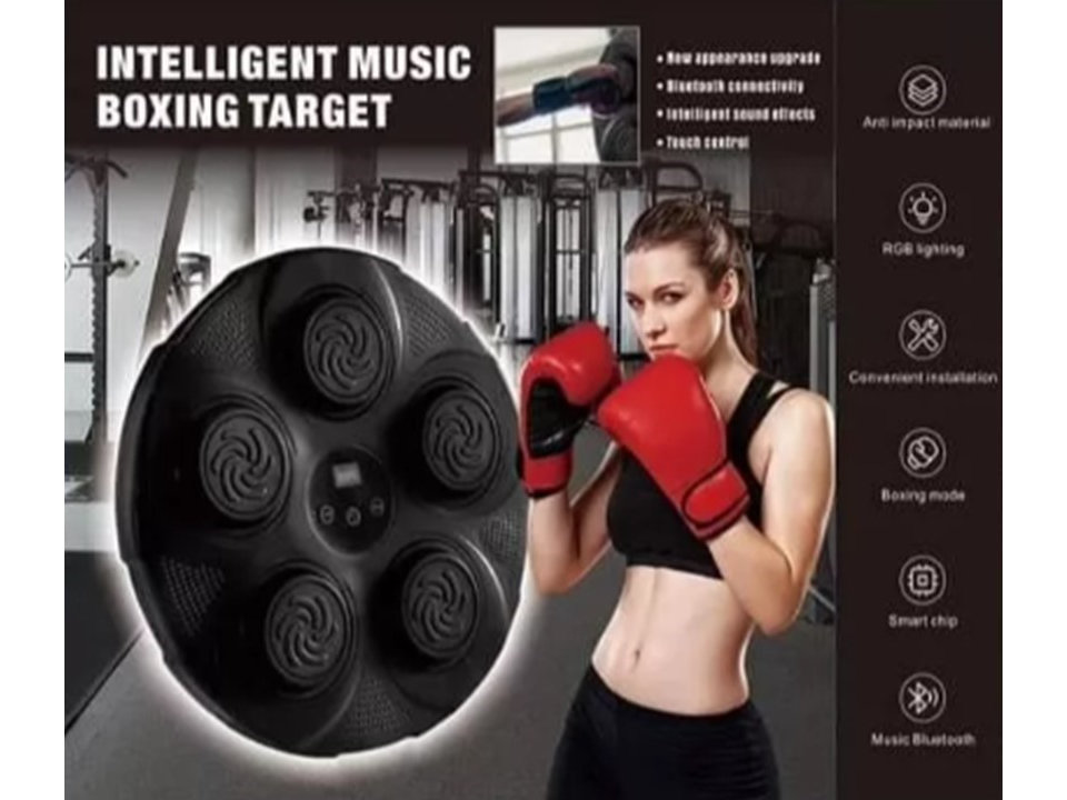 Inteligent music boxing target