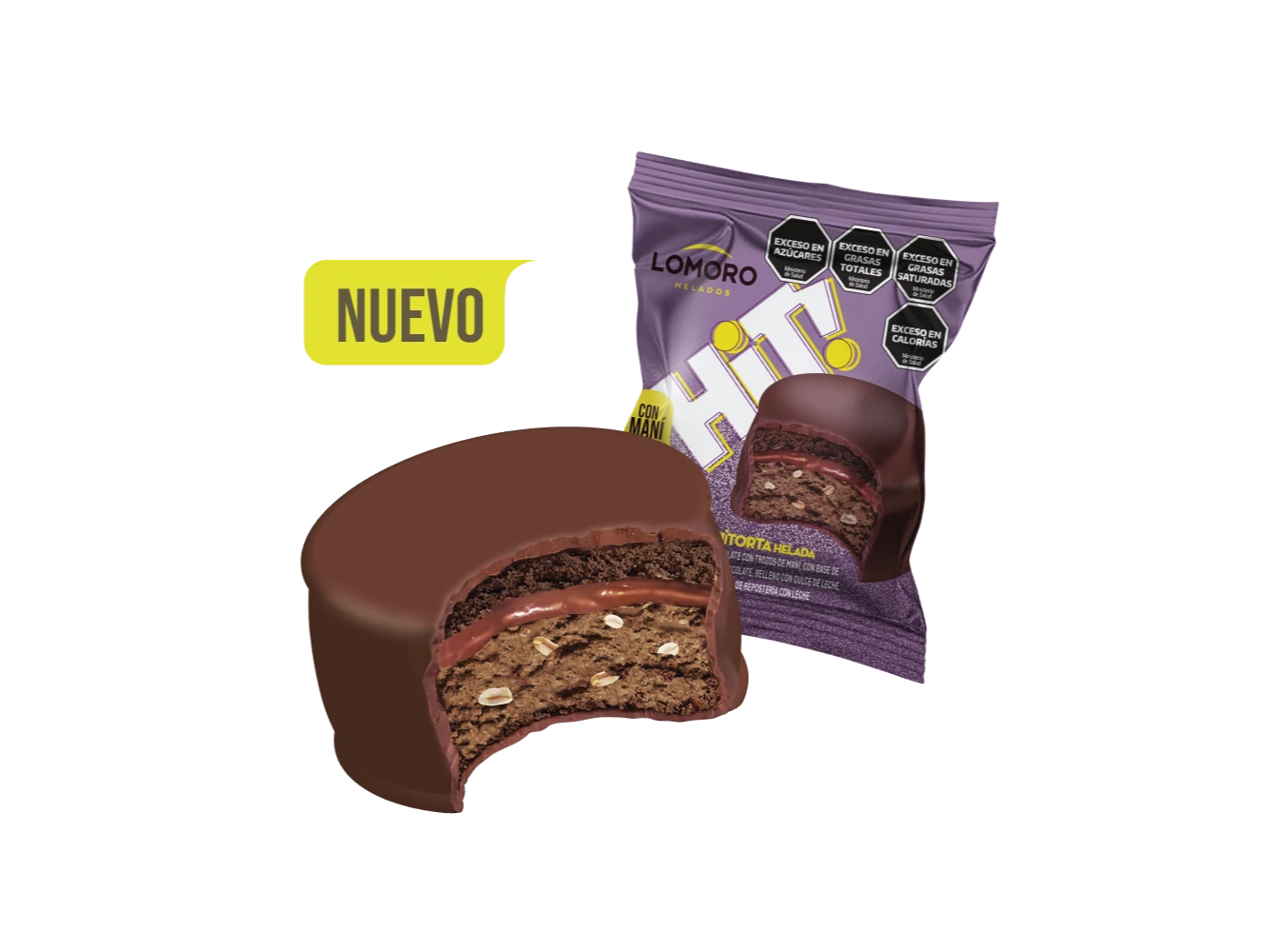 Alfajor minitorta hit x 8
