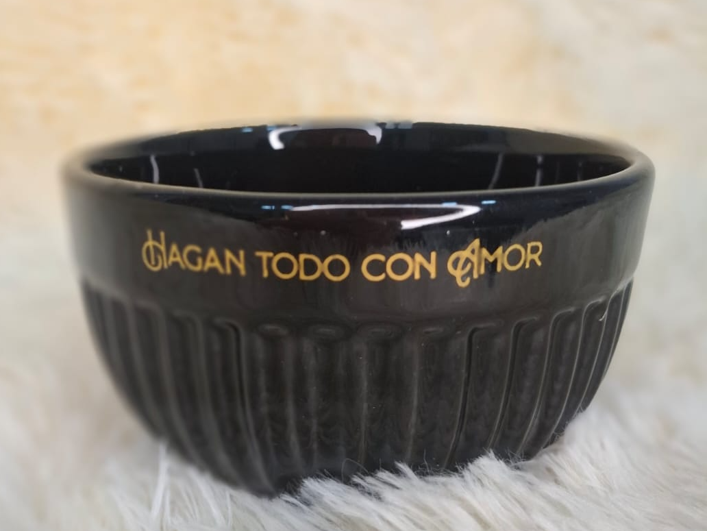 Cuenco de Ceramica HAGAN TODO CON AMOR