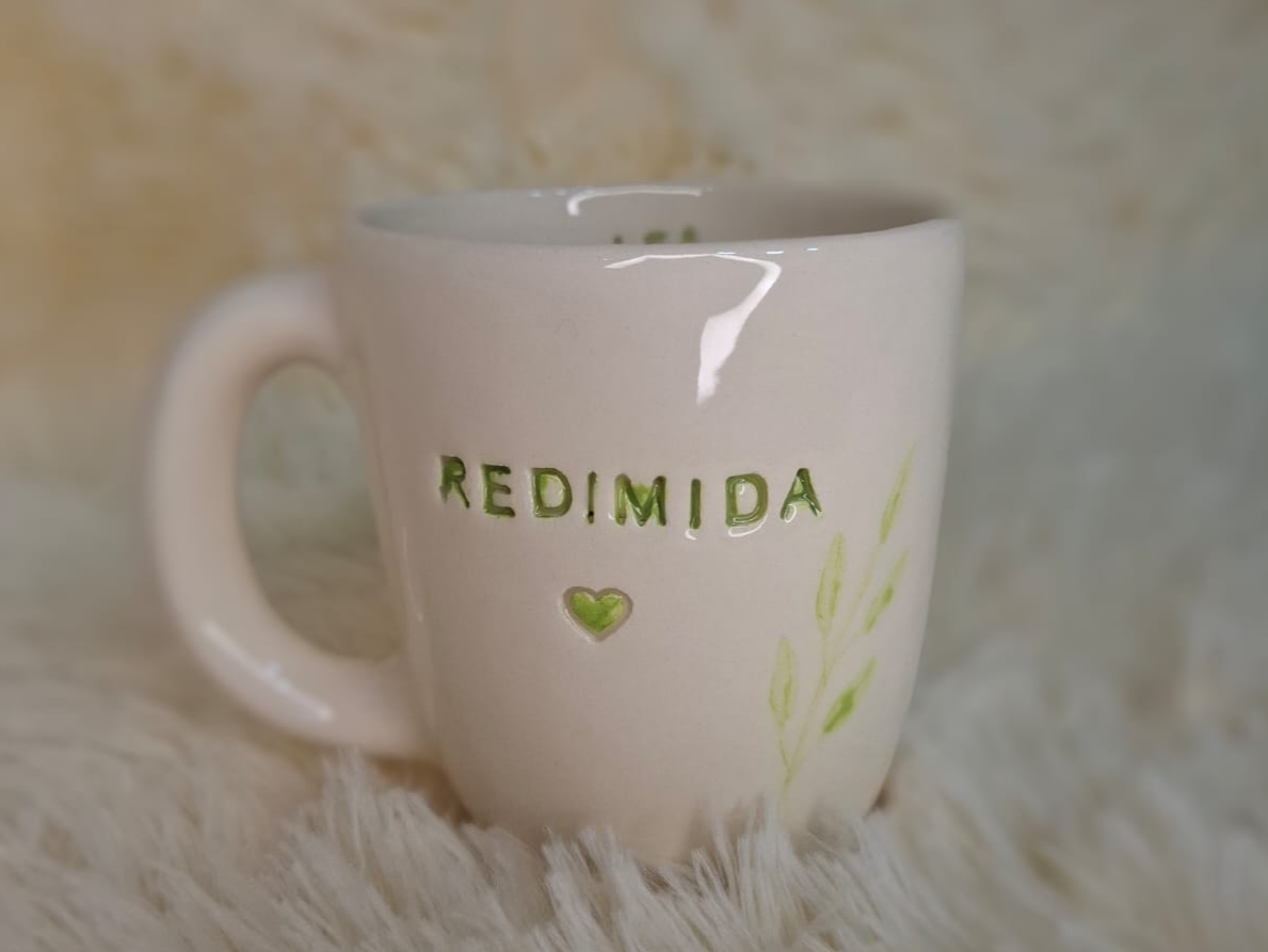 Tasa de Ceramica  REDIMIDA