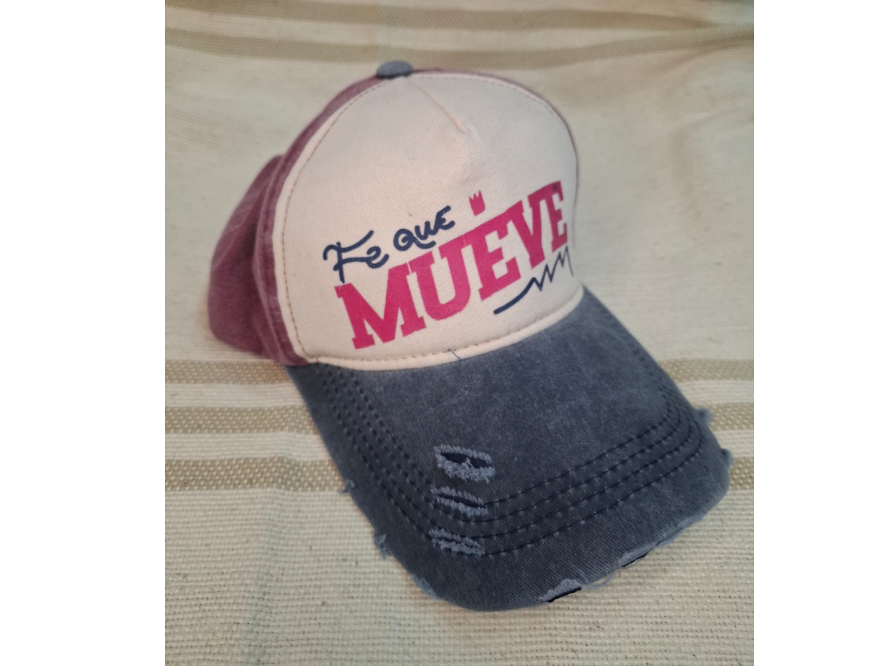 Gorra La Fe mueve Montañas