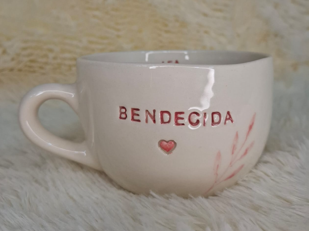 Tazon de Ceramica BENDECIDA