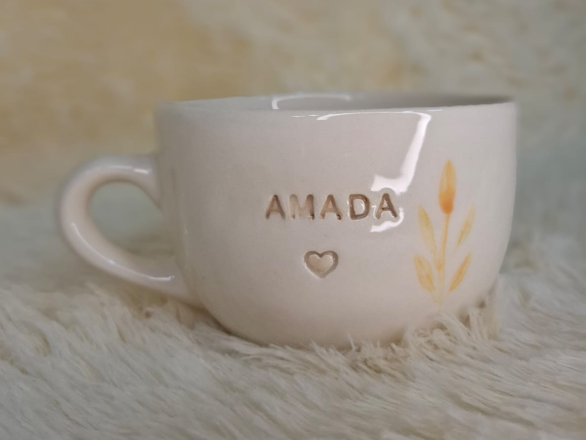 Tazon de Ceramica  AMADA