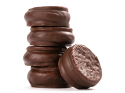 Alfajorcitos de chocolate (250 grs)