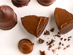 Conitos con dulce de leche