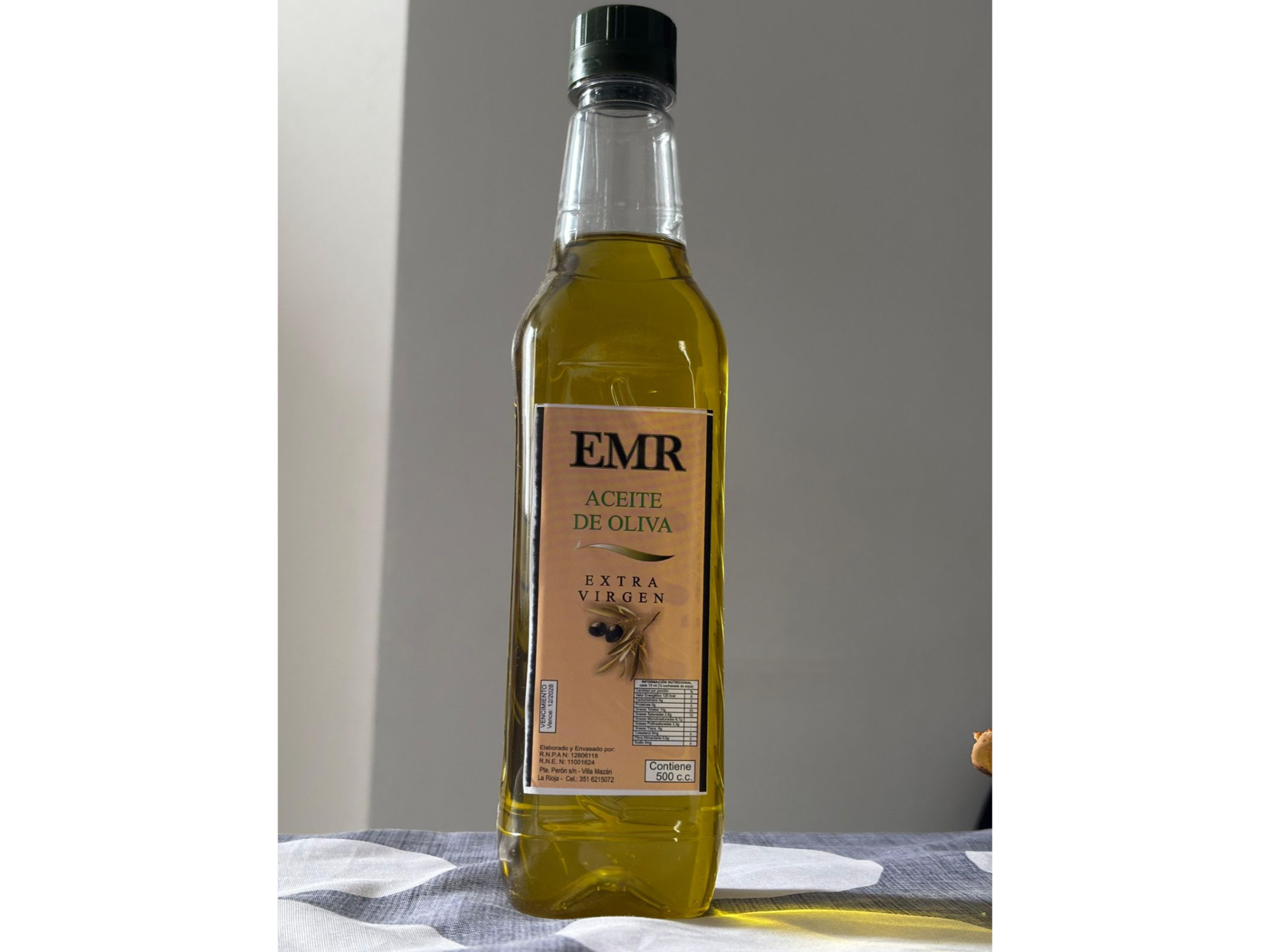 ACEITE DE OLIVA EX VIRGEN EMR - BOTELLA DE PLASTICO