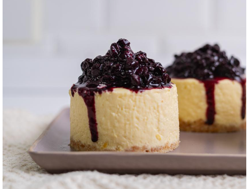 Porcion cheesecake