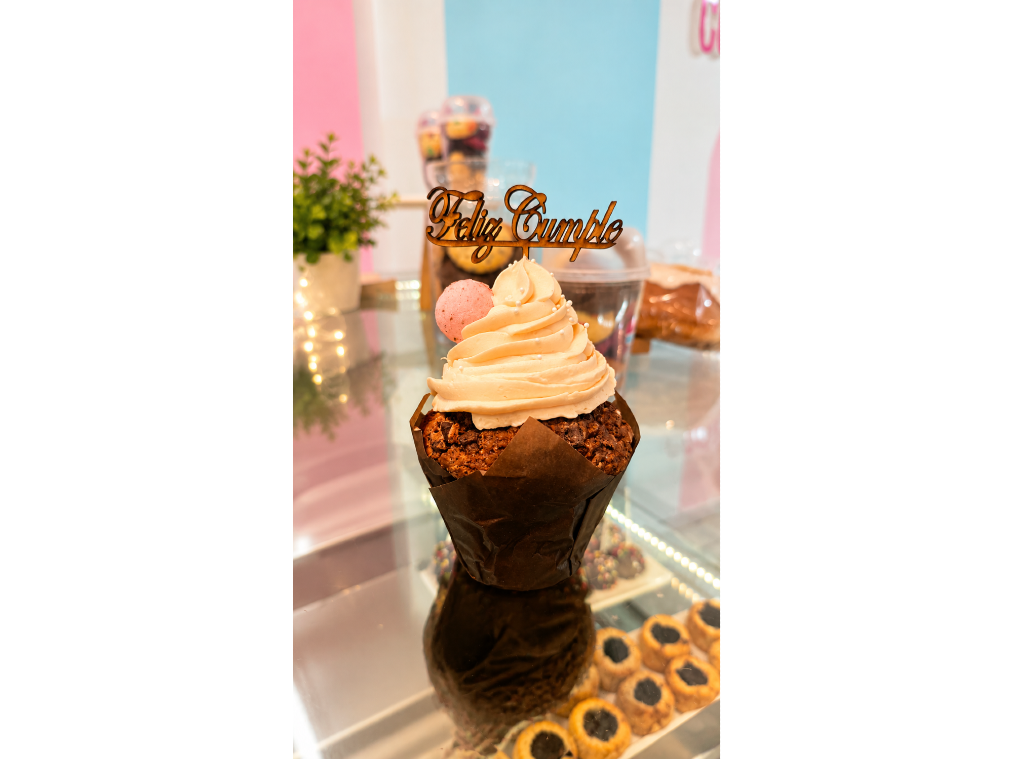 Cupcake de cumpleaños