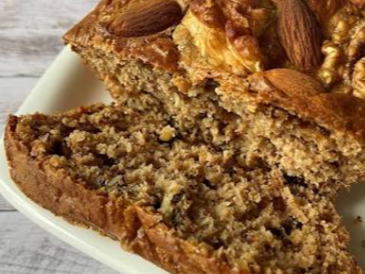 Budin de zanahoria saludable