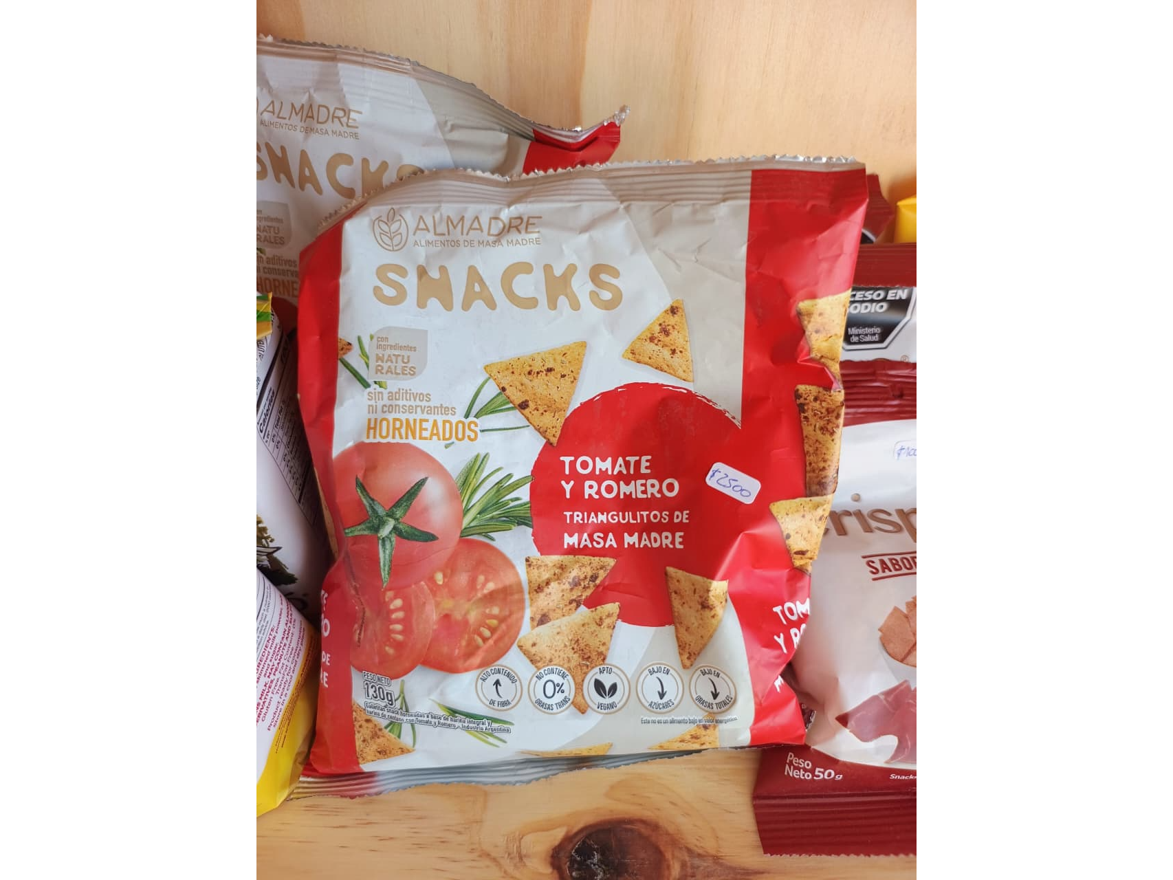 SNACK DE TOMATE Y ROMERO