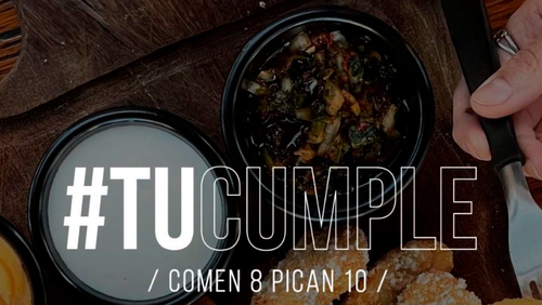 Promo cumples, solo con reserva! Lunes a jueves