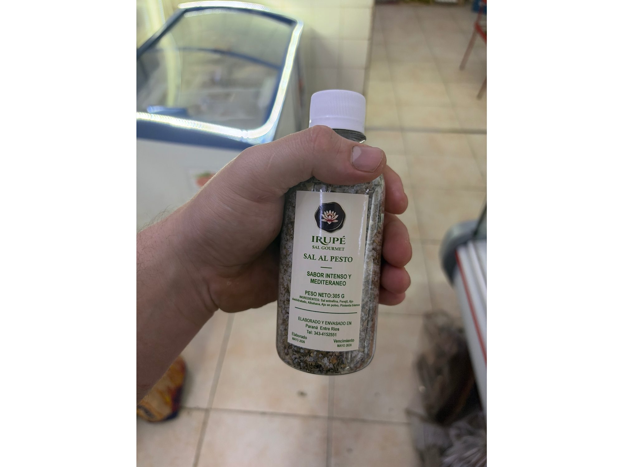 Sal al pesto